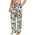 thumbnail image 6 of Pofeuu Color Balls Print Men's Pajama Pants, Soft Lounge Pajama Pants with big pockets for Men Plaid Pj Bottoms-Large, 6 of 6