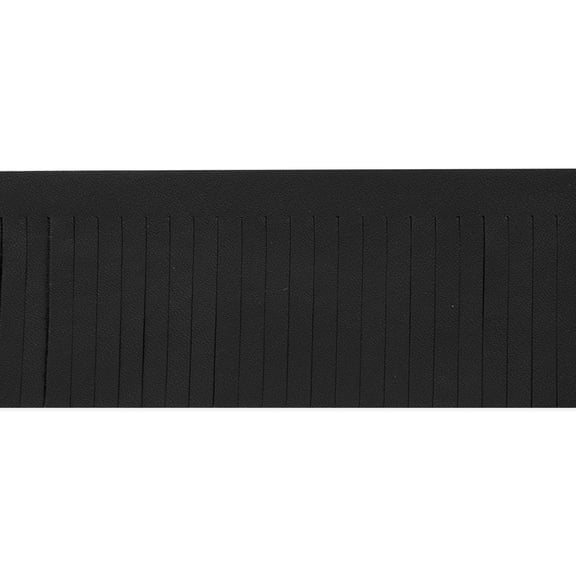 Expo Int'l 10 Yards of 2" Premium Vegan Leather Fringe Trim