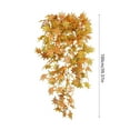 thumbnail image 2 of Thanksgiving Maple Leaf Tree Simulation Decoration - 100cm Yellow Faux Plant for Indoor/Outdoor Wall Hanging, Perfect for Home Decor, Weddings, and Year-Round Celebrations, 2 of 6