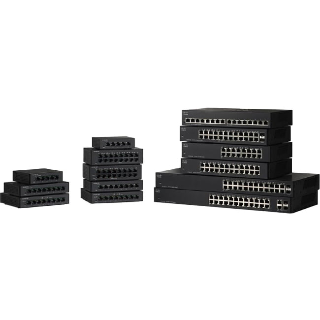 Cisco SF110D-05 5-Port 10 100 Desktop Switch by Cisco