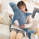thumbnail image 2 of Oukeyi Almohada De Peluche De Tiburón Gigante De 30 Pulgadas, Juguetes De Tiburón Suave, Almohadas De Felpa De Tiburón Grande Para Niños, Cómoda Almohada Para Dormir, Cojín De Espalda, Regalo De Muñec, 2 of 5