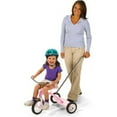 thumbnail image 5 of Radio Flyer Classic Pink Tricycle with Adjustable Push Handle and Seat for Ages 2-4, 5 of 5