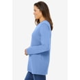 thumbnail image 4 of Woman Within Plus Size Perfect Long-Sleeve Crewneck Tee (Petite Available), 4 of 6