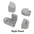 thumbnail image 2 of US Aluminum Style Storefront Door Pivot Hinge Set in Aluminum Finish - Choose Handing (Right Hand), 2 of 3