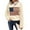 Beige, variant on Oversized Sweaters for Women Flag Print Crew Neck Long Sleeve Casual Pullover Fall Winter Knitted Sweaters Fall Sweaters for Women Blue L