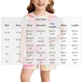 thumbnail image 3 of Cethrio Girls' Summer Pajama Sets, Breathable 2 Piece Casual Short Sleeve Kids' Sleepwear Multicolor Size 2-3 T, 3 of 6