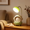 thumbnail image 5 of Kieccall Cartoon Cat Table Lamp with Built in Pen Holder Decorative Desk Light for Home Office Study Desktop Organizer, 5 of 6