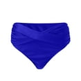thumbnail image 4 of Women's Bikini Bottom Front Swimsuit Ruched Bathing Suit Bottoms, 4 of 4