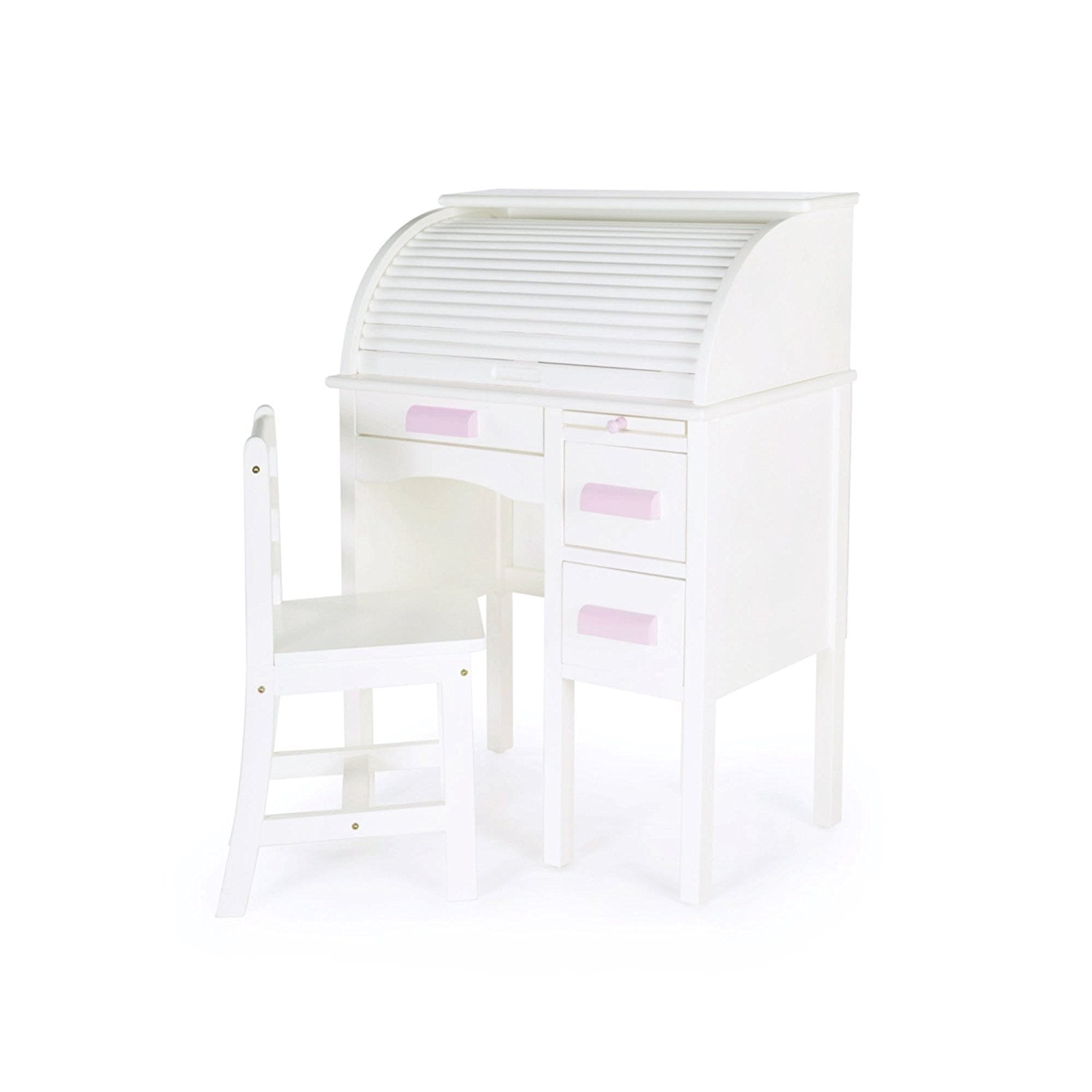 Guidecraft Jr Roll Top Desk White G97301 Walmart Com