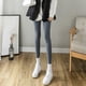 thumbnail image 5 of Gibobby Leggings Termicos Leggings mujer Otoño Invierno Cintura alta Cálido forro polar Pantalones gruesos Leggings opacos invierno（Azul， L), 5 of 5