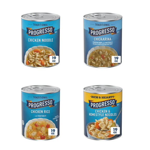 Progresso 8-Pack Nutritious Soups – A Hearty Selection of Quick Meals