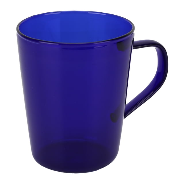 Taza de Vidrio Jadeshay Taza de café alta 380 ml