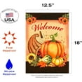 thumbnail image 4 of SM-XLHN 28x40 Inch Double Sided Garden Flag Thanksgiving Flag, Autumn Turkey Fall Thanksgiving Garden Flag House Flag For Outdoor Yard Decoration, 4 of 6