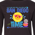 thumbnail image 4 of Inktastic San Diego Vacation Cute Beach Long Sleeve Youth T-Shirt, 4 of 5