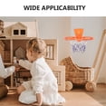 thumbnail image 3 of UPOUART Basketball Door Hoop Orange Plastic 1Pcs designed for Indoor Basketball Activity, 3 of 8