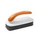 thumbnail image 2 of Cepillo de lavandería para ropa, baño, azulejos, cocina | Herramienta de limpieza multiusos Plástico Azul Naranja Gris - Mango ergonómico, cerdas duraderas, 5.12"x2.17"x2.76" Diseño colgante, 2 of 6