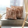 thumbnail image 6 of LALILO Throw Pillow Covers Art Artist Artistic Artwork Blue Brush Cushion Cover 18" x 18", 2 Pack, 6 of 6