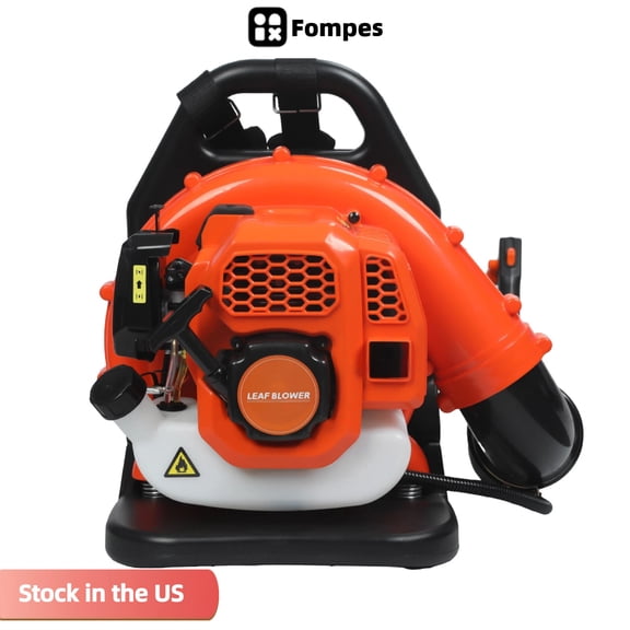 Fompes 52cc 2-Cycle Commercial Gas Leaf Blower Backpack Dust and Snow Blower for for Home Blowing Leaf Snow Blowing Dust