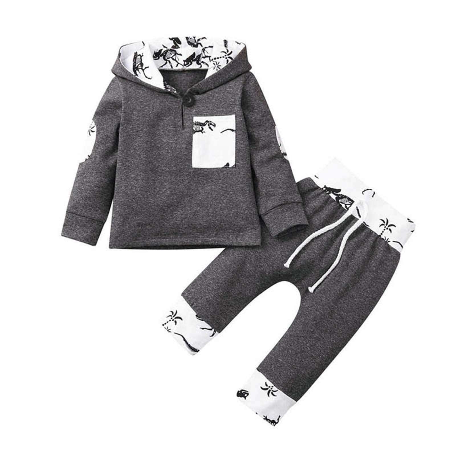LNMQLPDBS Girls Outfits Size 12 Girls Sweatsuit Set Christmas Onesies Baby 5t Gymnastics Leotards for Girls Clothing Set Size 10 12 Personalized Baby, White 12-18 Months