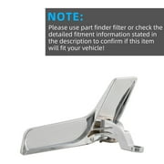 1pc Driver Left Side (Front or Rear) Chrome Interior Door Handle Kit Compatible With Mercedes-Benz W204 C-Class C180/C200/C230/C250/C280/C300/C350/C63 AMG X204 GLK-Class GLK250/GLK280/GLK300/GLK350