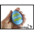 thumbnail image 5 of Set of 4 - Easter Themed Doh Filled Stress Ball - Chick, Bunny, Eggs - Squishy Gooey Squish Sensory Squeeze Balls - Easter Basket Fidget, 5 of 8