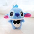 thumbnail image 1 of Muñeco de peluche de Lilo Stitch de dibujos animados, caja de regalo con ramo de rosas, muñeco de Disney, Mickey, Minnie Mouse, Pato Donald, Margarita, regalo de cumpleaños, 1 of 4