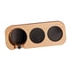 thumbnail image 1 of Soporte de madera para filtro de café, soporte antideslizante, organizador de encimera, estación de manipulación de café para accesorios de máquina de para 53mm Gloria Titular de manipulación de café, 1 of 9