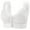 White, variant on WRKEKC Wireless Bras for Women, Women's Lace Plus Size Front Button Underwear without Breast Pad Beautiful Back and Seamless Underwear Daily Bra