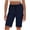 Navy., variant on akafmk Women's 10" Cargo Bermuda Shorts Knee Length Multi Pockets Summer Shorts for Outdoor Work