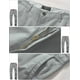 thumbnail image 5 of Pantalones casuales que combinan con la parte delantera plana y delgada para hombre, color gris, 5 of 6
