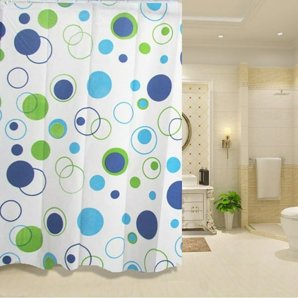 Shower Curtain Liner Waterproof Mildew, Bubbles Shower Curtain Liner