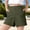 Army Green, variant on Dressy Shorts for Women Only Moment Shorts for Women Cotton and Linen Soft High Waist Shorts for Home,Summer with Pockets, Travel and Beach Vacation Light Blue,L