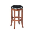 thumbnail image 2 of Boraam Cordova 29in. Backless Swivel Wood Bar Stool, Cherry Finish, 2 of 4