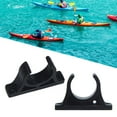 thumbnail image 3 of 4Pcs/pack Kayaks Paddle Holder Clip, Plastic Paddle Oars Holder Clip Keeper Replacements for Kayaks Canoes Rowings Boats, 3 of 7