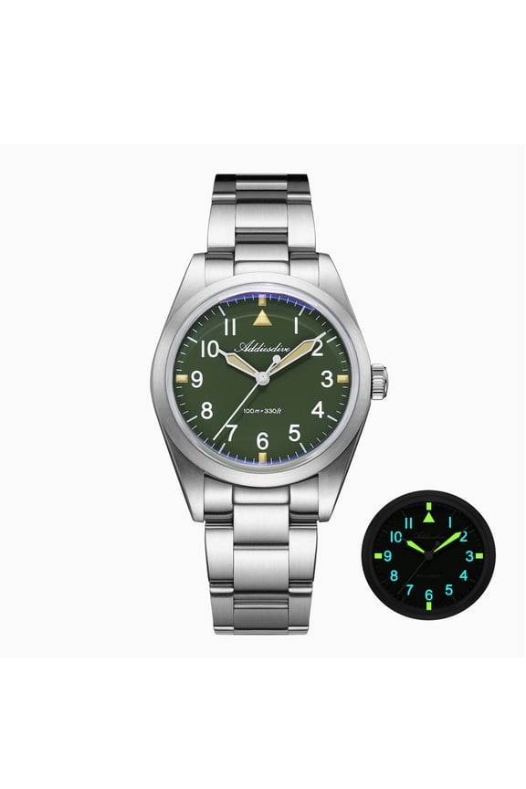 Titanium Men's Watch - Japanese VH31 Sweep Second Quartz Watch, 100m Waterproof Lightweight Analog Watch for Men