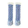 thumbnail image 2 of 3D Baby Winter Fluffy Fuzzy Slipper Socks,Toddlers Indoor Long Socks Cute Cartoon Animal Slipper Socks Warm Socks One Size, 2 of 5