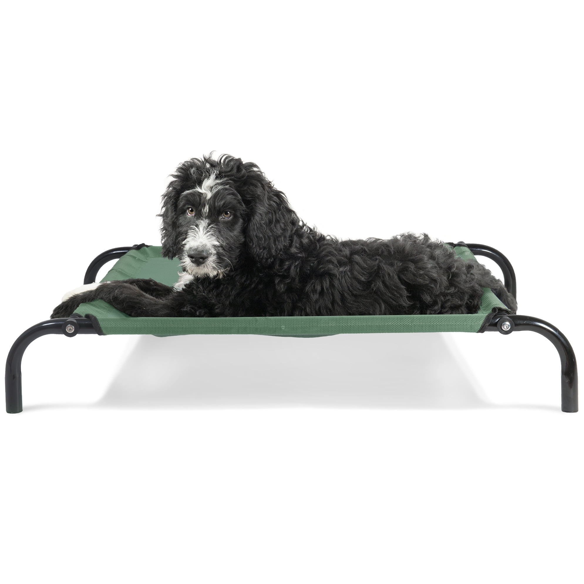 FurHaven Pet Dog Cot Elevated Reinforced Pet Cot for Dogs & Cats