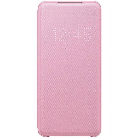 Samsung LED Wallet Cover EF-NG980 - Flip cover for cell phone - pink - for Galaxy S20, S20 5G
