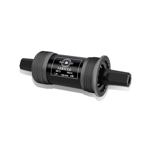 Toystoory Rodamiento roscado de soporte inferior cónico cuadrado para bicicleta Lebycle para exteriores Ciclismo 120MM Toystoory OD022486-02