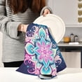 thumbnail image 6 of Dreamtimes Mandala Kitchen Towels, 18 x 28 Inch Super Soft and Absorbent Dish Cloths for Washing Dishes, 1 PCS Reusable Multi-Purpose Microfiber Hand Towels for Kitchen, 6 of 7