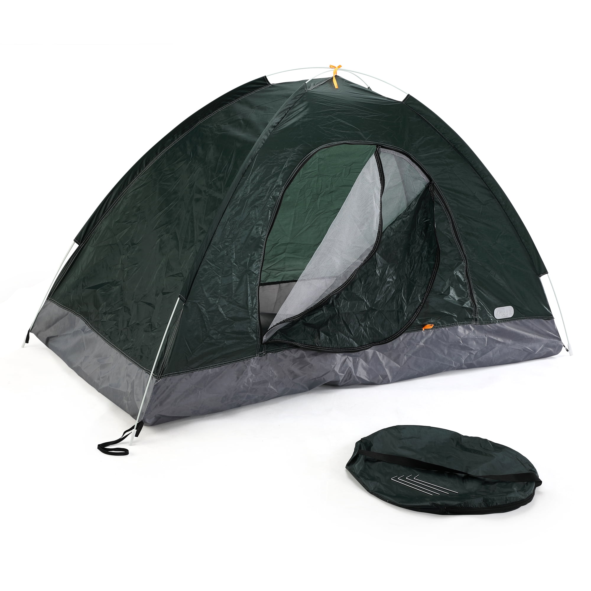 Powaw 4-Person Camping Tent with Weatherproof Design - Easy Setup Outdoor Tent for Hiking, Camping & Backpacking