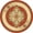 Terracotta, variant on Glamour Thick Plush Oriental Area Rug Traditional Carpet Floral Medallion Design-206 (7'8"x7'8" Round,Terracotta)