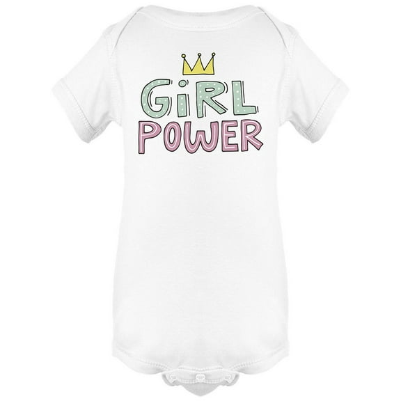 Toon Girl Power Crown Bodysuit Infant -Image by Shutterstock, 6 Months