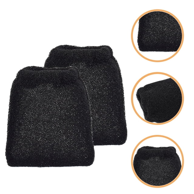 CTIRCHIU 2Pcs Black Sponge Hair Dryer Diffuser Cover Attachment Protects Nozzle for Home Use
