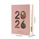 thumbnail image 3 of Agenda 2026 con notas de fechas | Organizador diario, semanal y mensual A5 | Cuaderno con encuadernación en espiral de imitación de cuero para la planificación del trabajo, la escuela y el hogar, 3 of 6