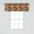 thumbnail image 2 of Ambesonne Botanical Window Valance, Vintage Summer Meadow, 42" x 18", Multicolor, 2 of 3