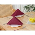 thumbnail image 6 of REGALWOVEN 6 Pack Polyester Cloth Napkins Dinner Napkins Cloth for Banquet Wine Red 19"x19", 6 of 6