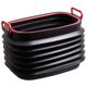 thumbnail image 3 of Caja de almacenamiento de maletero retráctil, organizador de carga, cubo de basura para coche con tapa para el hogar, Camping al aire libre, empaquetado en película retráctil negra, 3 of 8