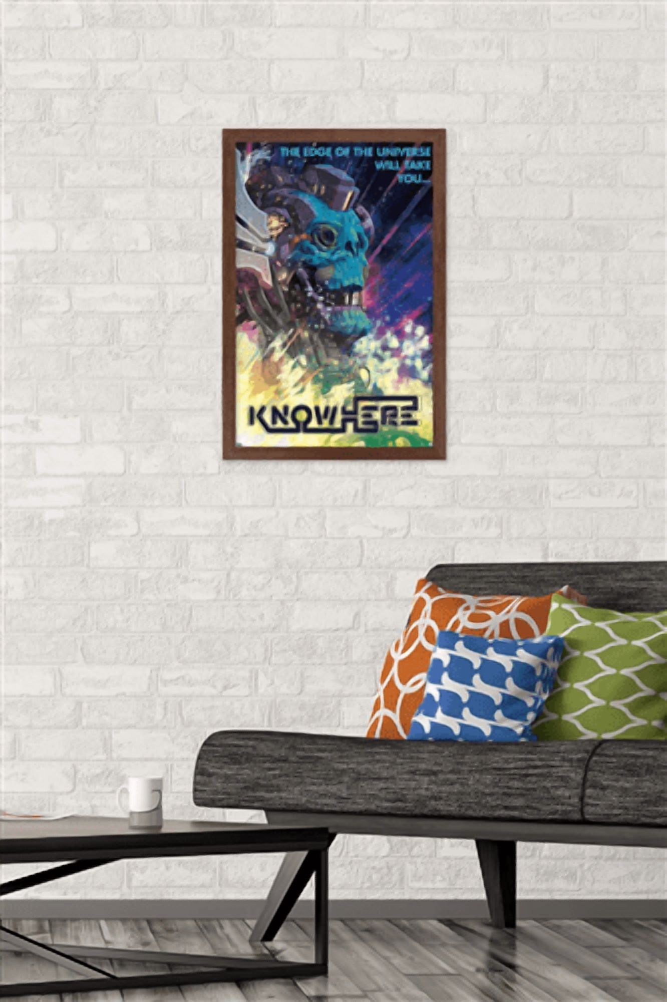 Marvel: Hero Lands - Knowhere Wall Poster, 14.725" x 22.375" Framed
