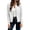 White#ribbed knit jacket women 2026, variant on JPVDPA Womens Zip Up Cardigan Sweaters Lightweight Sweater Jacket Knitted Long Sleeve Cropped Bomber Jackets White S
